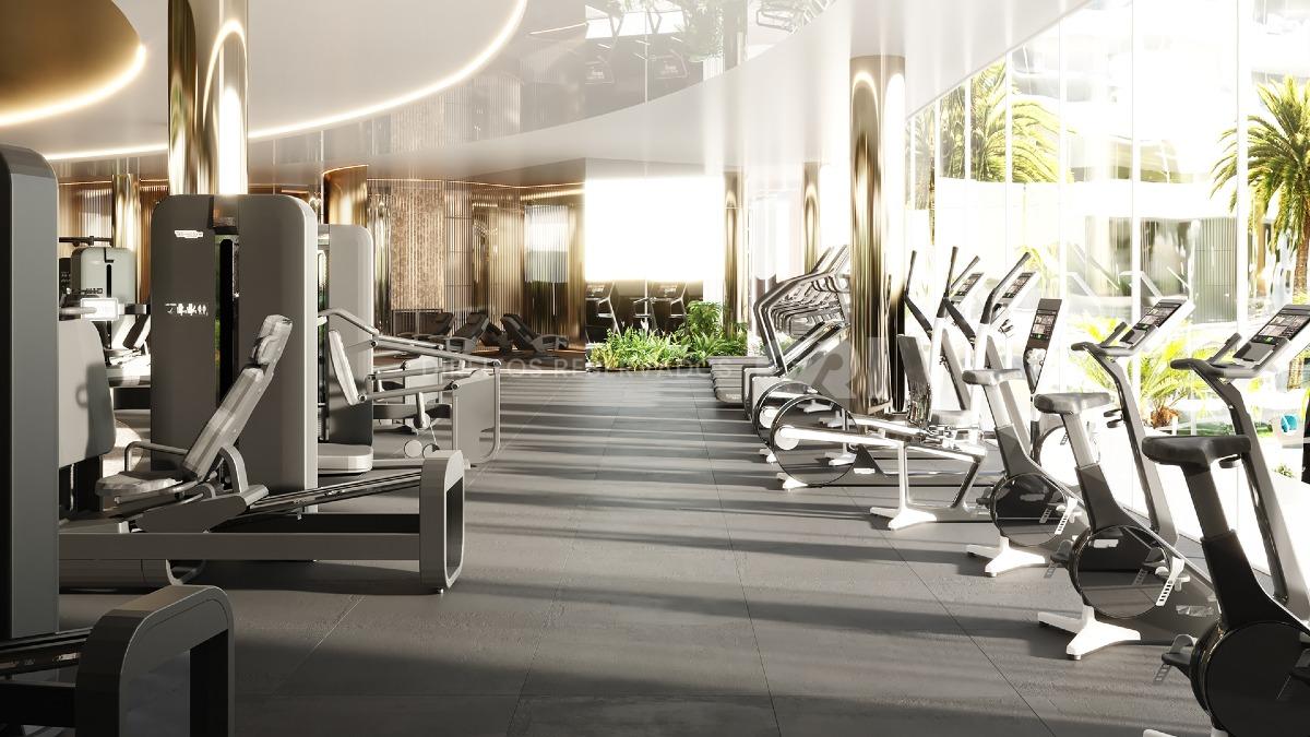 Apartamento no Atmosphere Home Spa com 231 m², 4 suítes, varanda e adega. 