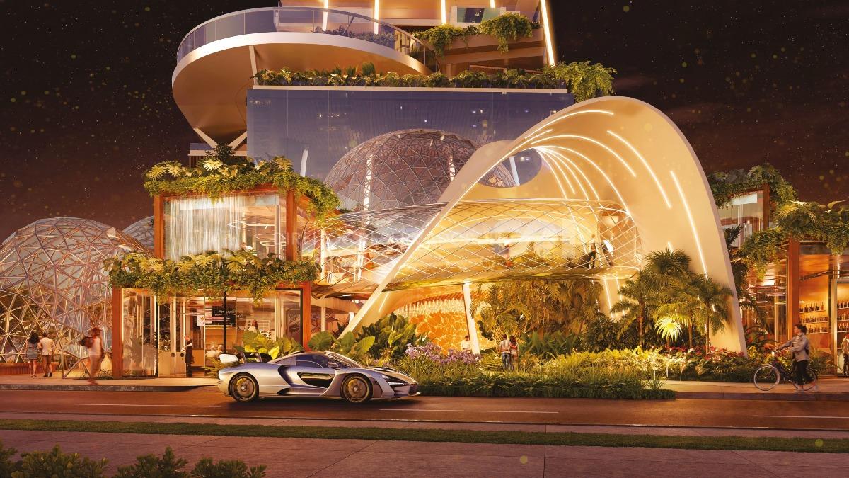 Senna Tower - Mansões Suspensas. Piscina em Balanço, Elevador para o Seu Carro e dois Terraços com Vista para o Mundo.