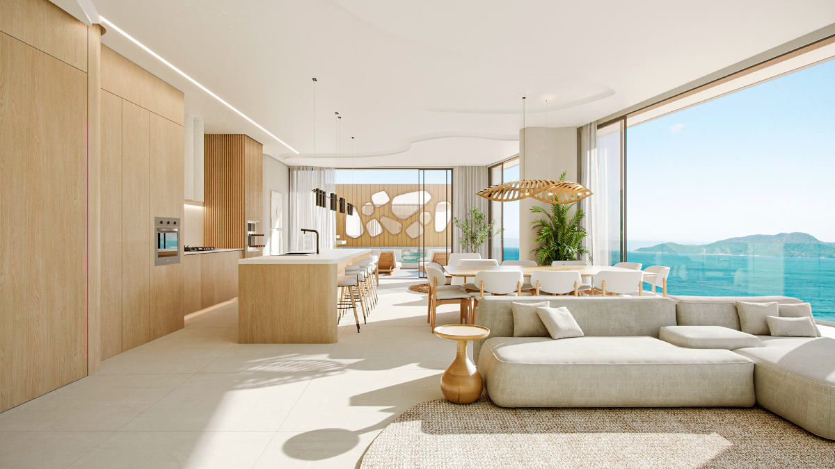 Cobertura Duplex no Scenarium Brava Norte – 4 Suítes Frente Mar na Praia Brava em Itajaí