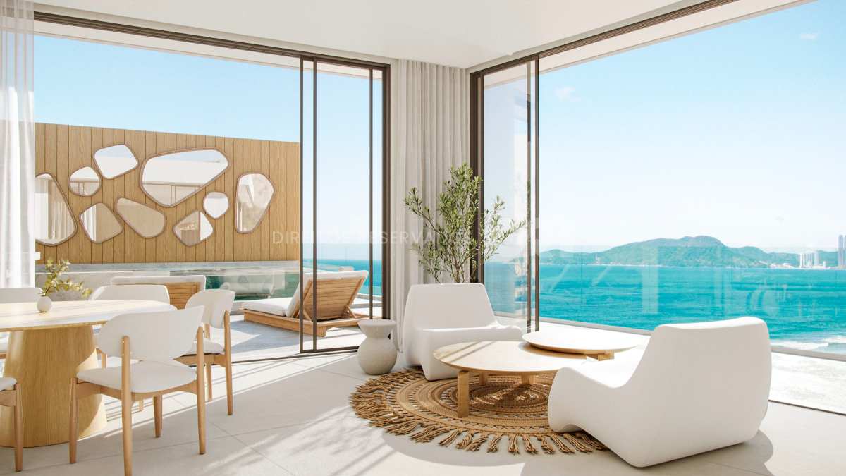Cobertura Duplex no Scenarium Brava Norte – 4 Suítes Frente Mar na Praia Brava em Itajaí