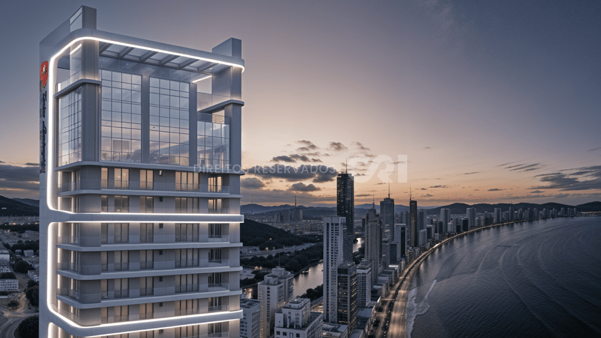 Apartamento com 4 Suítes no Tonino Lamborghini Residences na Barra Sul em Balneário Camboriú