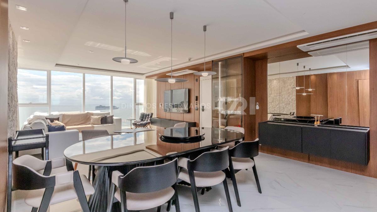 Apartamento mobiliado com 4 suítes no Grand Place Tower no Centro, Balneário Camboriú