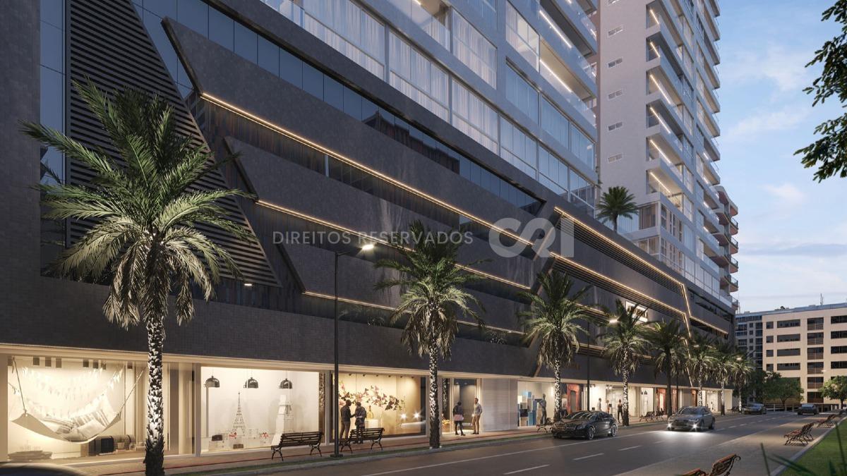 Apartamento com 3 suítes no edifício Grand Mistral na Meia Praia em Itapema