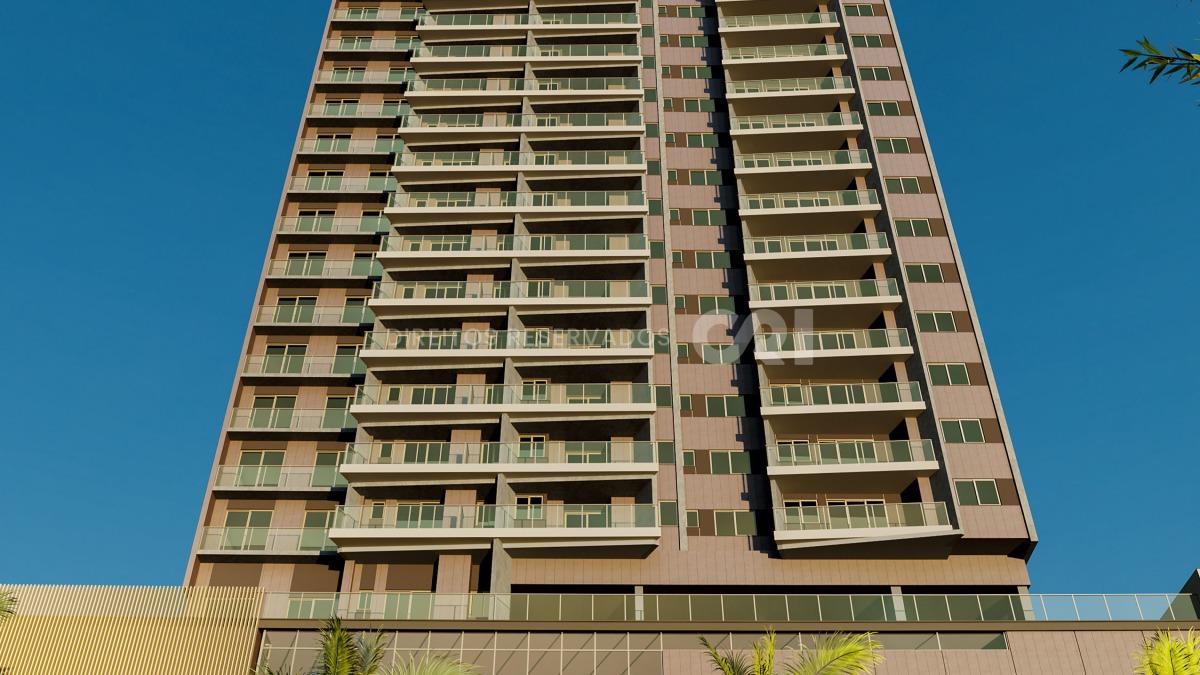 Apartamento de 85,5m² com 3 suítes no Edifício Quest Residence em Balneário Perequê, Porto Belo