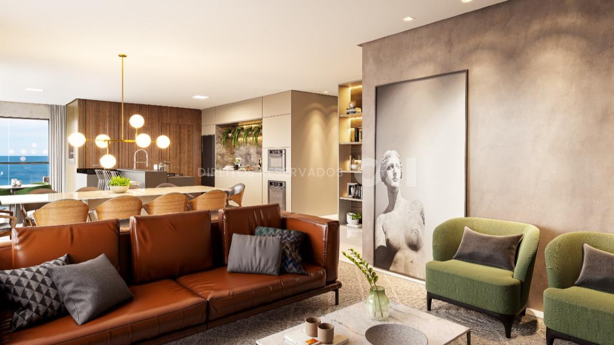 Apartamento com 4 suítes no Edifício Imperia Del Mare na Meia Praia em Itapema