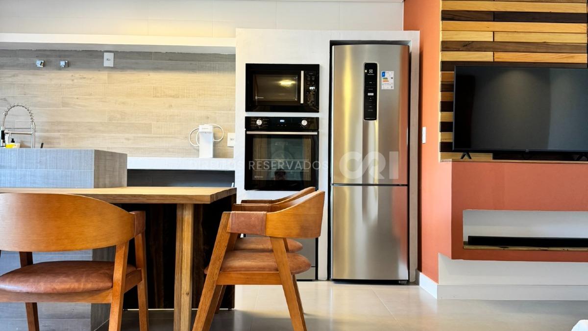  Apartamento com 3 dormitórios mobiliado no Edifício Duo na Praia Brava, Itajaí 
