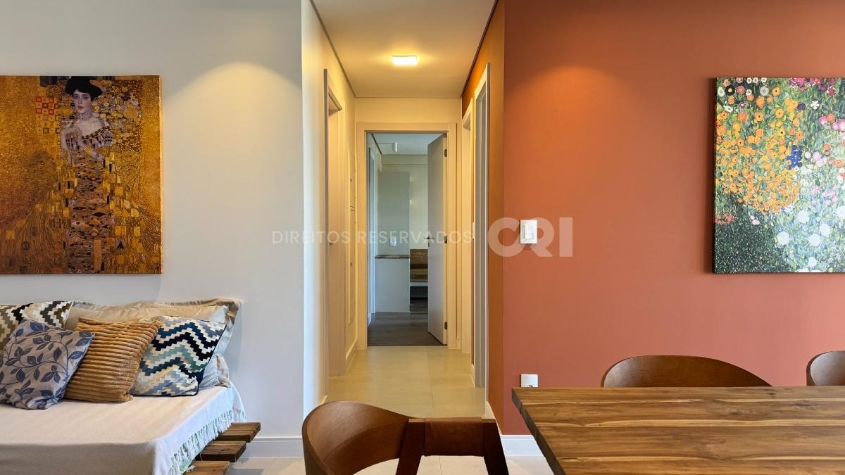  Apartamento com 3 dormitórios mobiliado no Edifício Duo na Praia Brava, Itajaí 