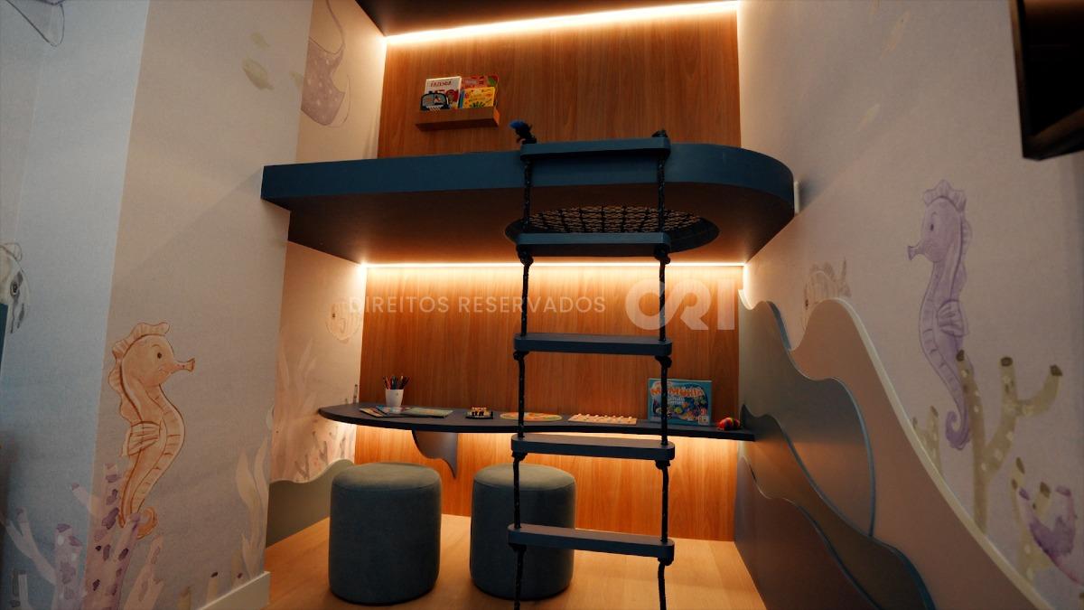 Apartamento com 2 dormitórios no Residencial L’Aquamarine no Fazenda em Itajaí