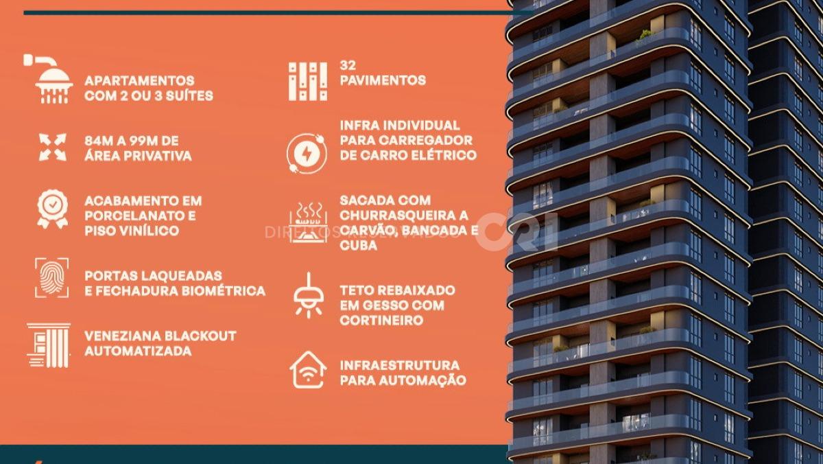 Apartamento de 2 suítes com vista mar no Brava Green - Praia Brava, Itajaí