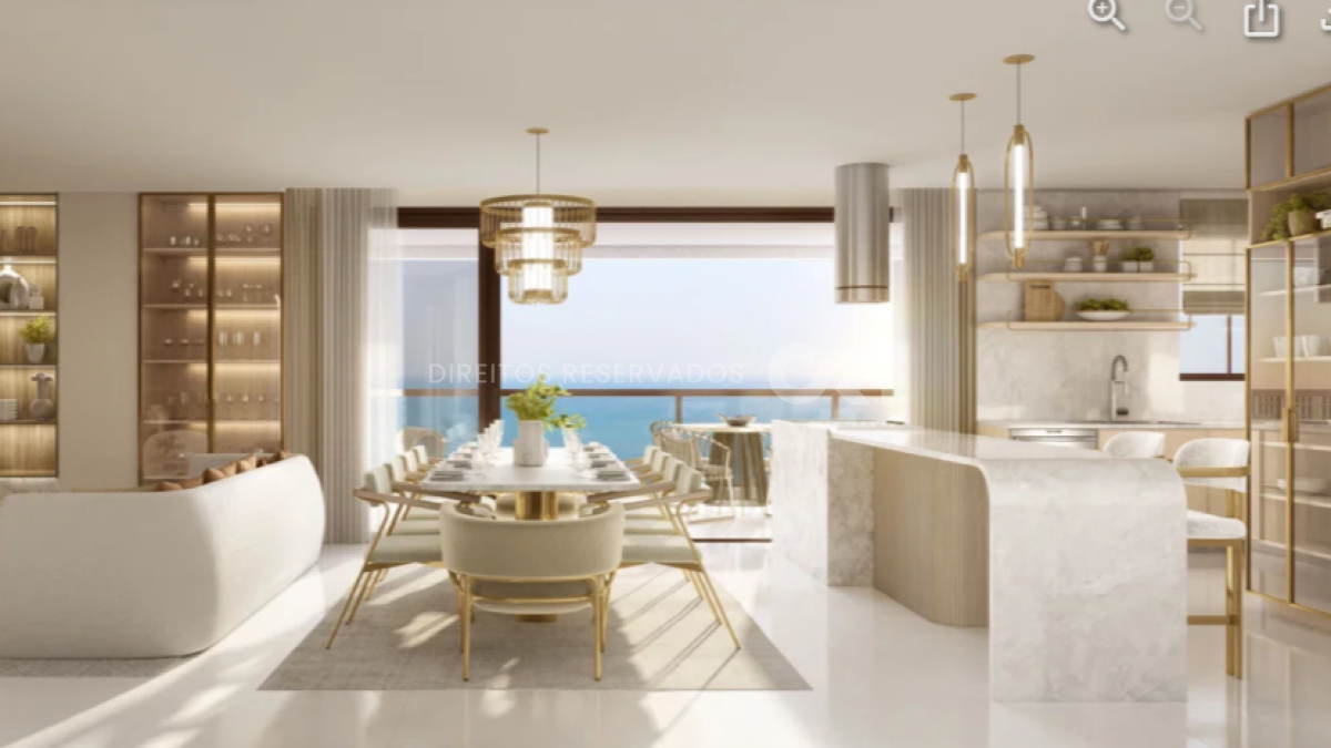 Apartamento com 4 suítes no Marena no Centro de Balneário Camboriú