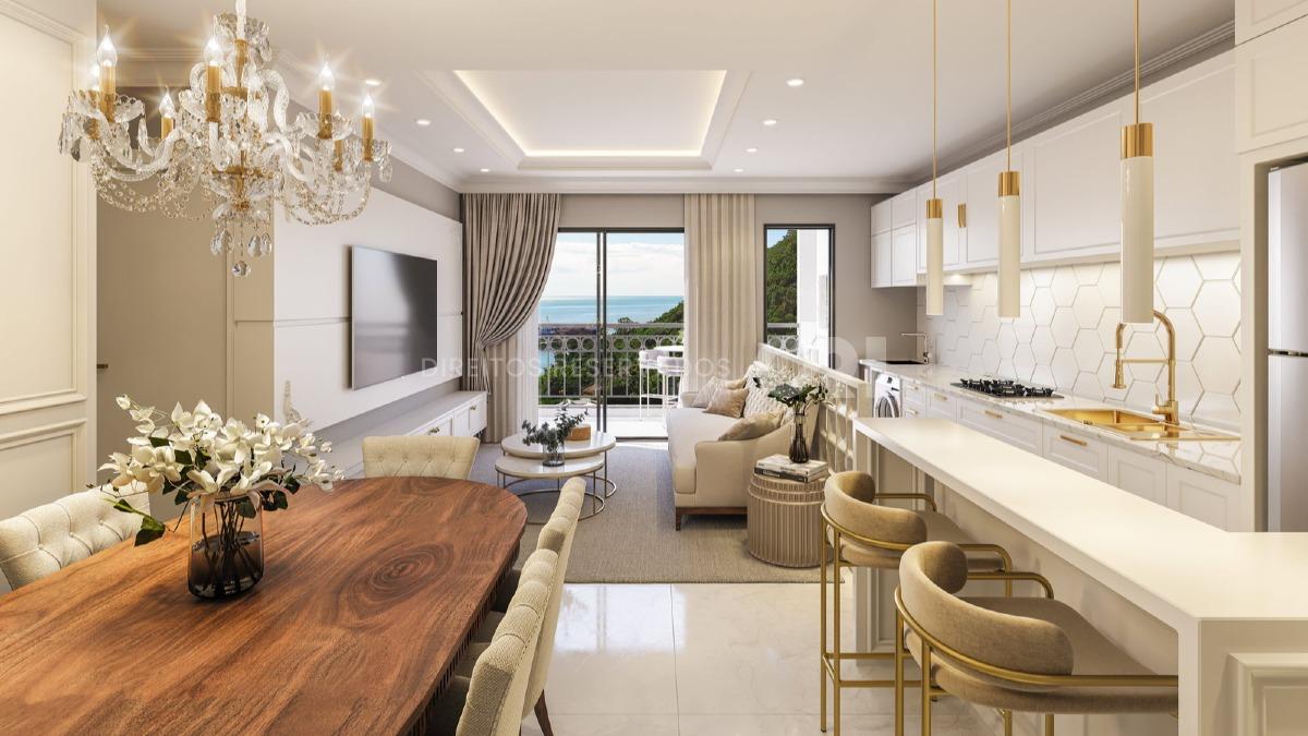 Apartamento com 3 quartos sendo 1 suíte no One Palace - Bairro Fazenda em Itajaí