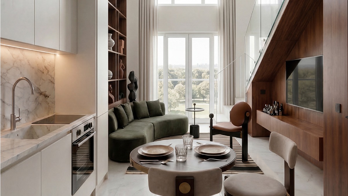 Loft duplex com 47 m² e sacada no VivaPark Porto Belo