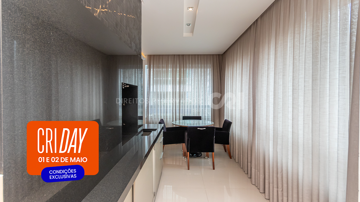 CRI Day: Apartamento com 3 suítes no edifício Aquarius Residence na Meia Praia em Itapema