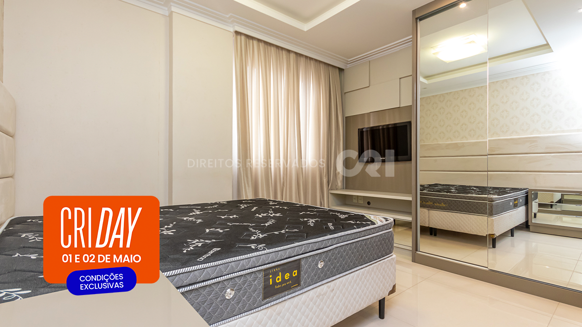 CRI Day: Apartamento com 3 suítes no edifício Aquarius Residence na Meia Praia em Itapema