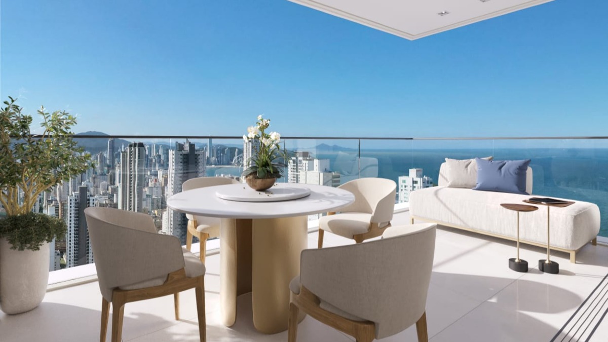 Apartamento com 04 suítes no Edifício Palácio Elizabeth no Centro em Balneário Camboriú