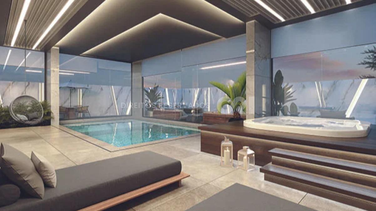 Apartamento com 4 Suítes no edifício Thiesen Residence na Meia Praia em Itapema
