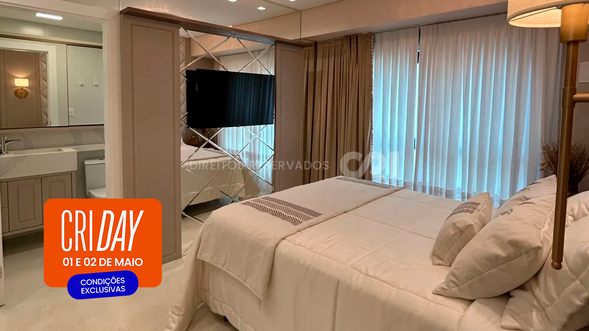 CRI Day: Apartamento com 4 suítes no Cartier Residence na Meia Praia em Itapema