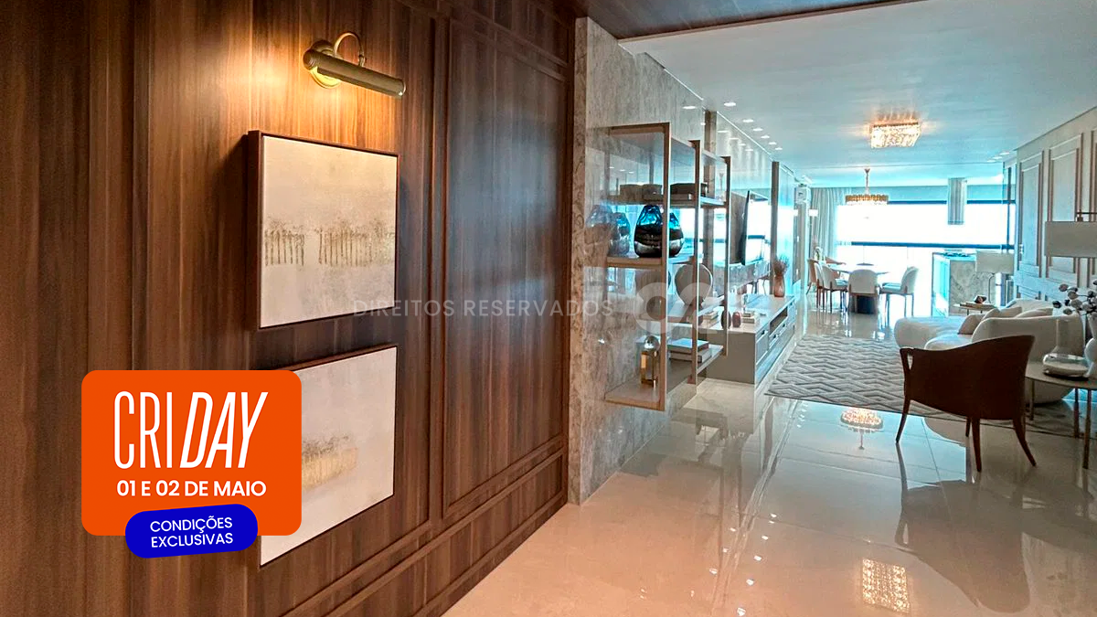 CRI Day: Apartamento com 4 suítes no Cartier Residence na Meia Praia em Itapema