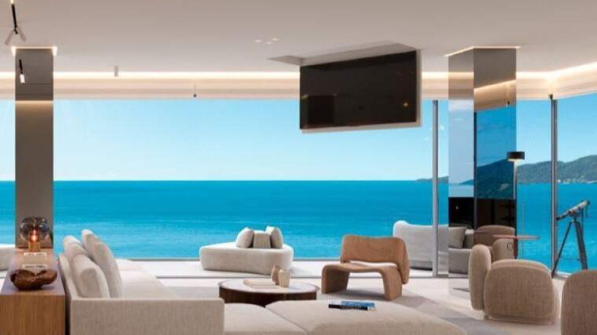 Penthouse com 5 suítes no Edifício Edify One na Meia Praia em Itapema