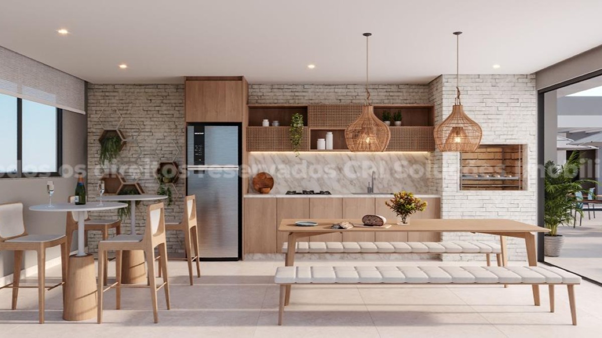 Apartamento com 3 dormitórios sendo 1 suíte no Residencial Living 360 na Vila Operária em Itajaí