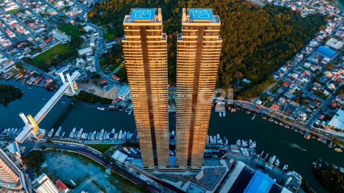 Apartamento com 4 suítes no Yachthouse by Pininfarina na Barra Sul, Balneário Camboriú