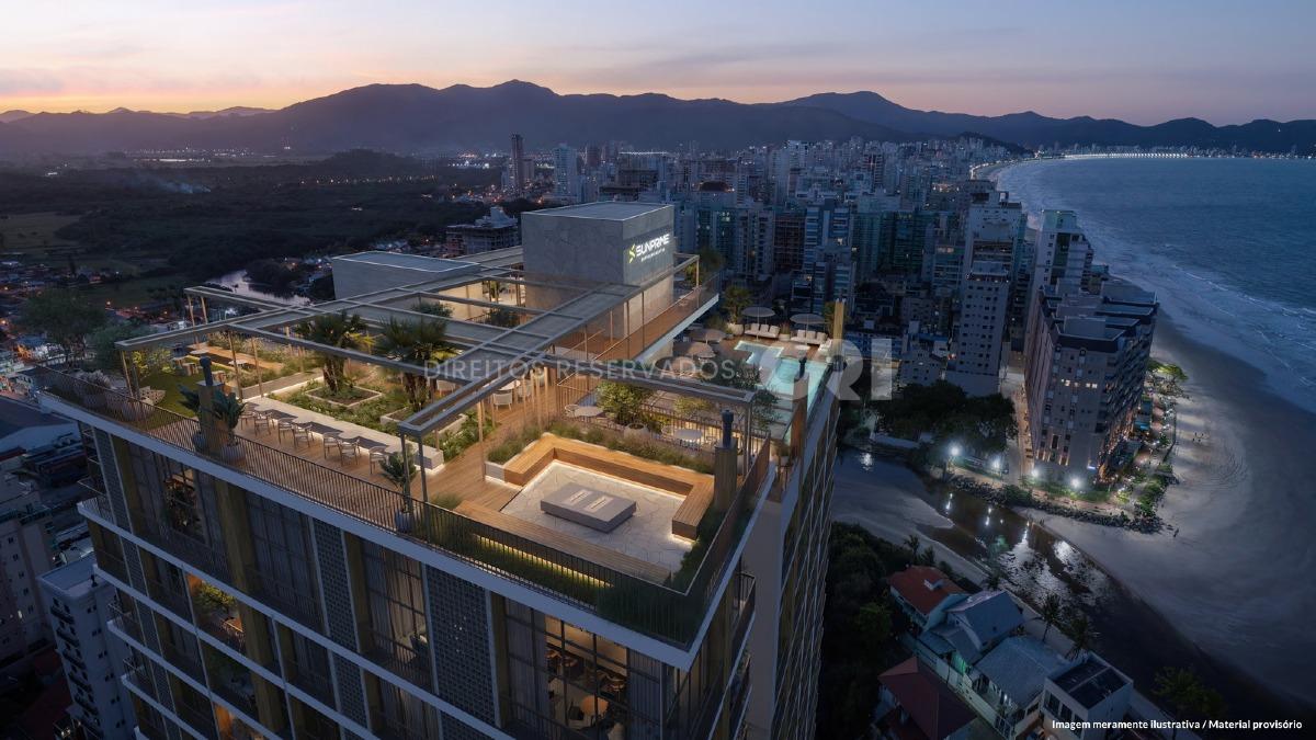 Apartamento 110m² com 3 Suítes no Edifício Sunhaus em Balneário Perequê, Porto Belo