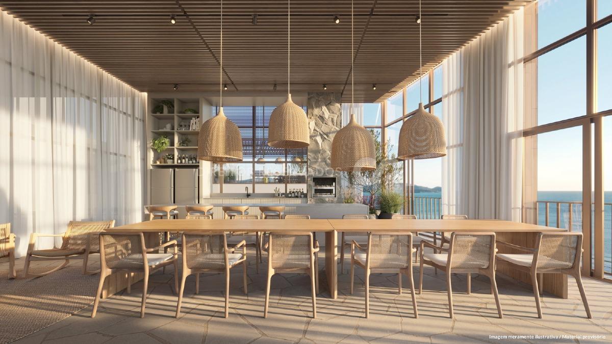 Apartamento 110m² com 3 Suítes no Edifício Sunhaus em Balneário Perequê, Porto Belo
