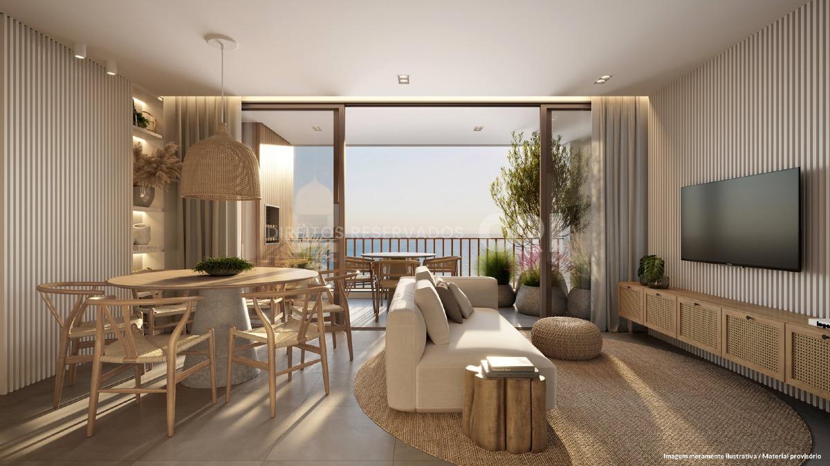 Apartamento 110m² com 3 Suítes no Edifício Sunhaus em Balneário Perequê, Porto Belo