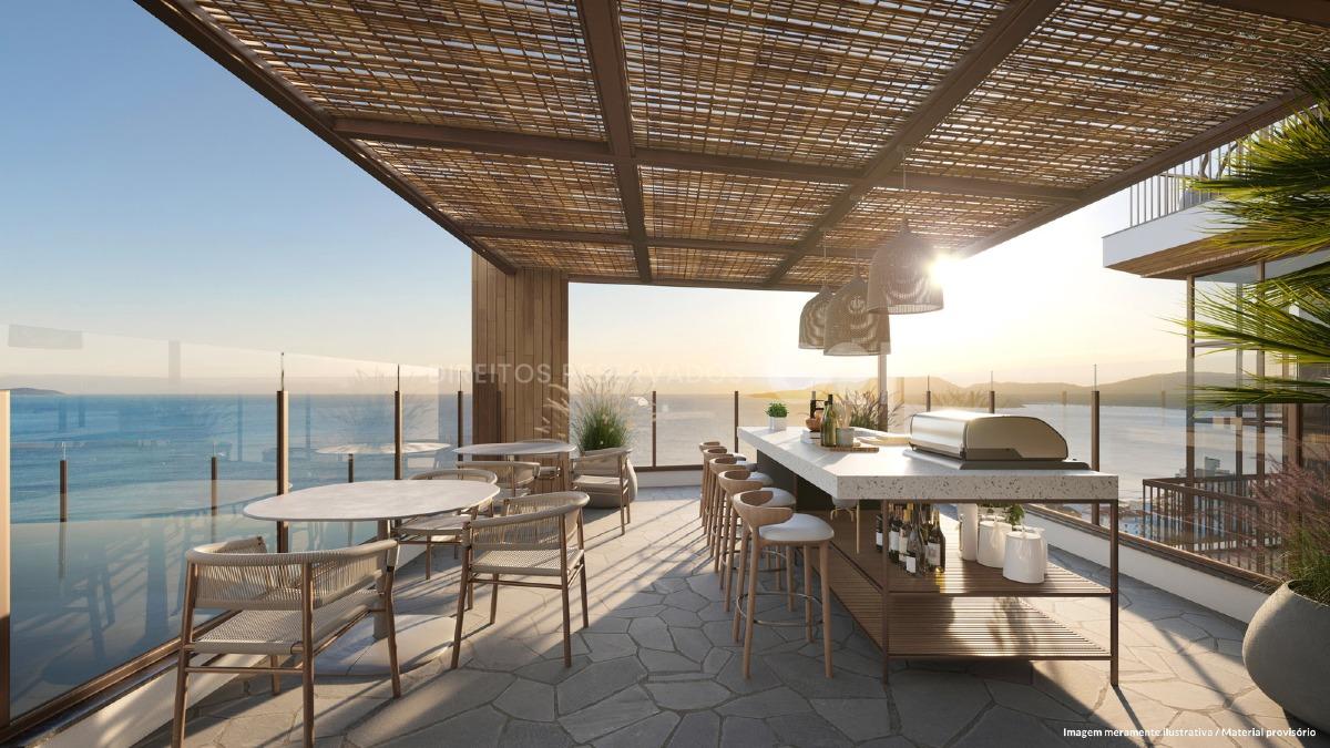 Apartamento 110m² com 3 Suítes no Edifício Sunhaus em Balneário Perequê, Porto Belo