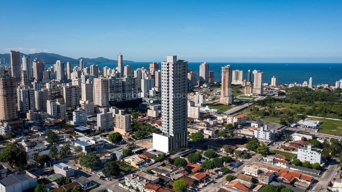 Apartamento 77,56m² com 2 Suítes no Aurum Tower em Balneário Perequê Porto Belo