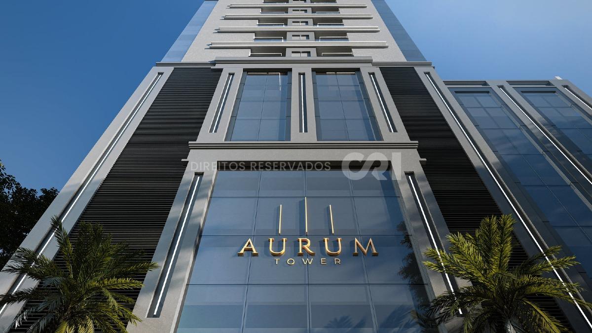 Apartamento 77,56m² com 2 Suítes no Aurum Tower em Balneário Perequê Porto Belo
