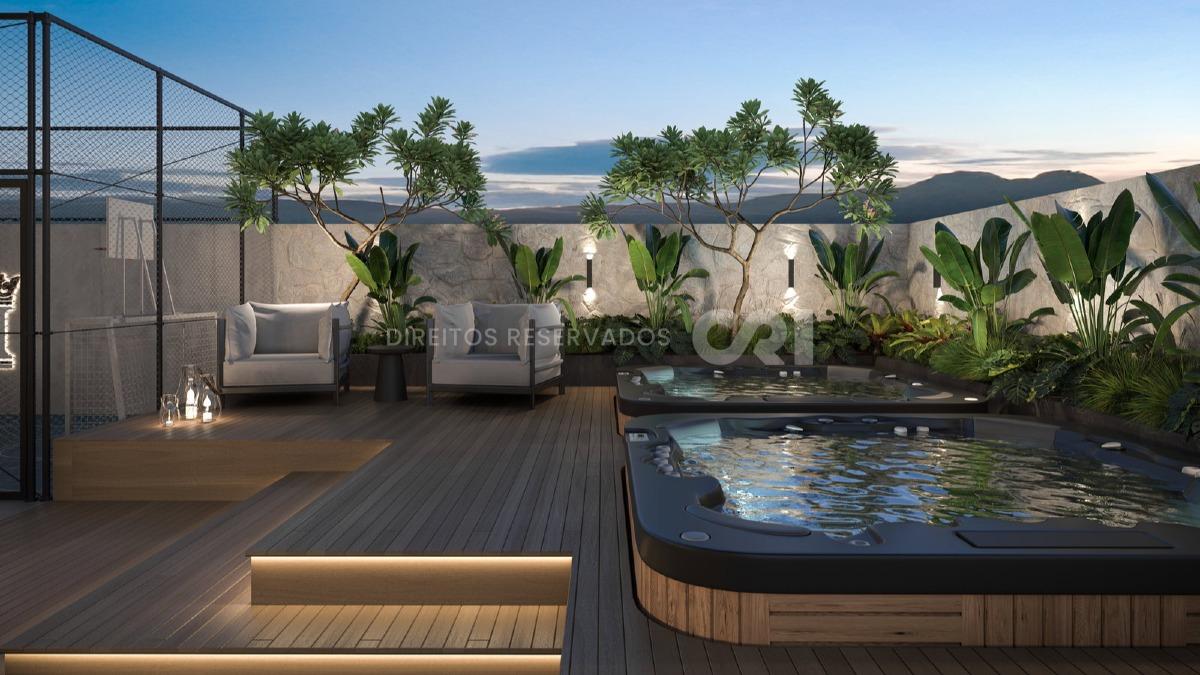 Apartamento 77,56m² com 2 Suítes no Aurum Tower em Balneário Perequê Porto Belo