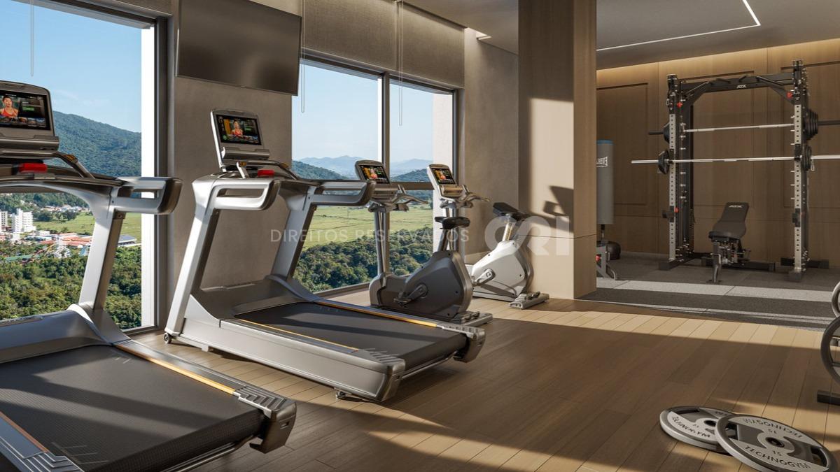 Apartamento 77,56m² com 2 Suítes no Aurum Tower em Balneário Perequê Porto Belo