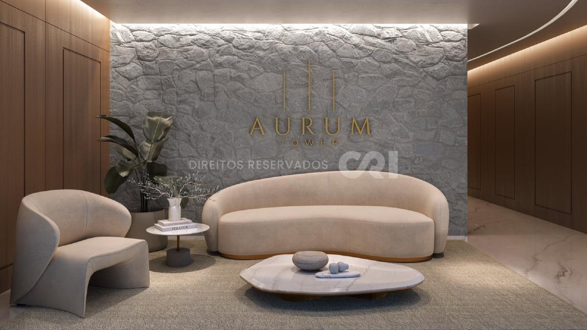 Apartamento 77,56m² com 2 Suítes no Aurum Tower em Balneário Perequê Porto Belo