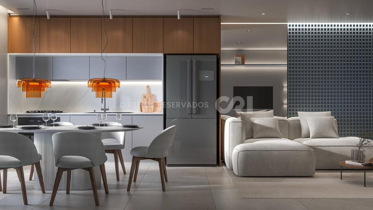Apartamento 77,56m² com 2 Suítes no Aurum Tower em Balneário Perequê Porto Belo