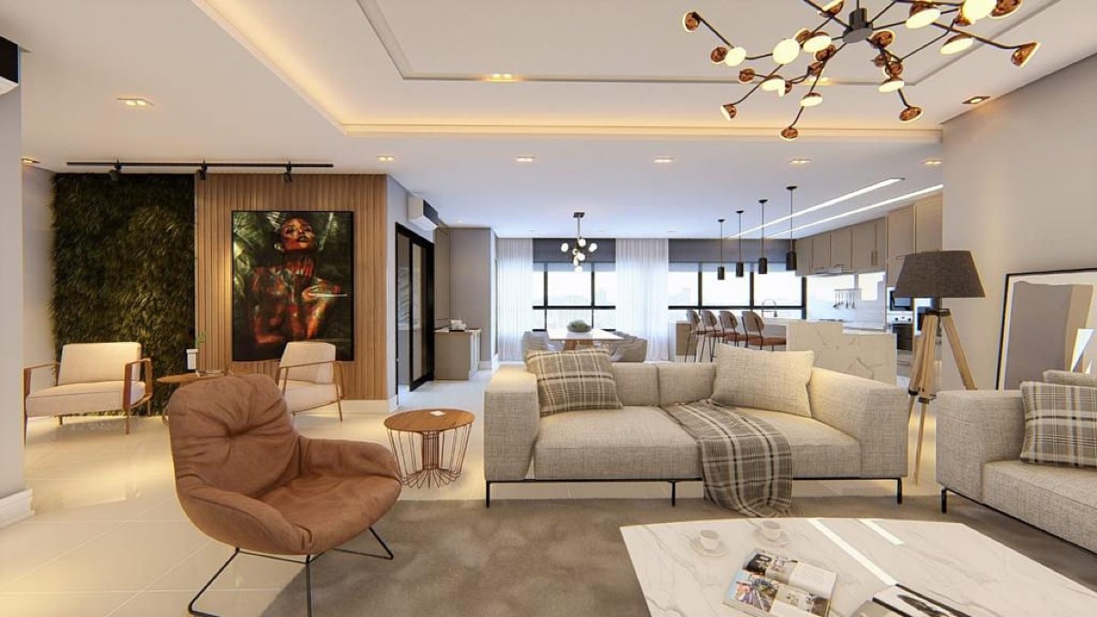 Apartamento com 2 Suítes no Edifício Paganini Tower no Centro de Balneário Camboriú