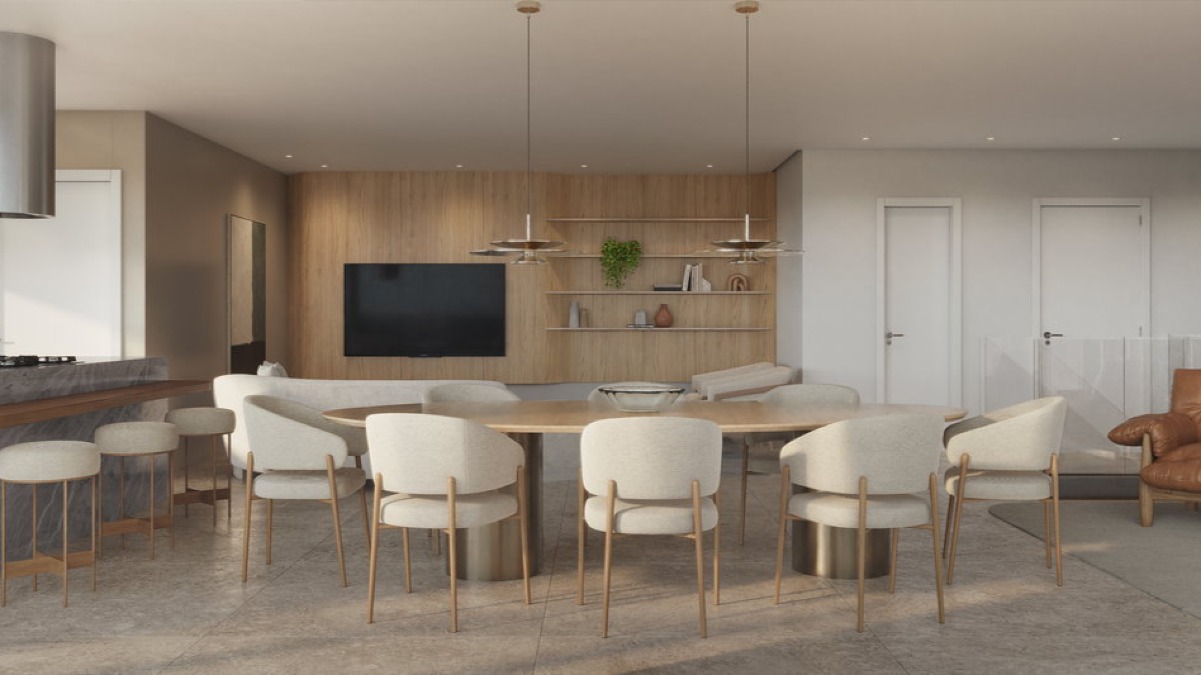 Apartamento com 3 suítes no Edifício Drummond na Praia Brava, Itajaí