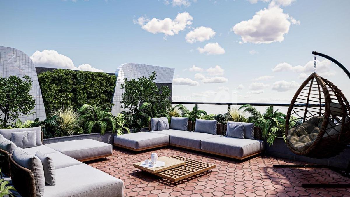 Flat com 1 suíte no Firenze Tower em Balneário Perequê, Porto Belo