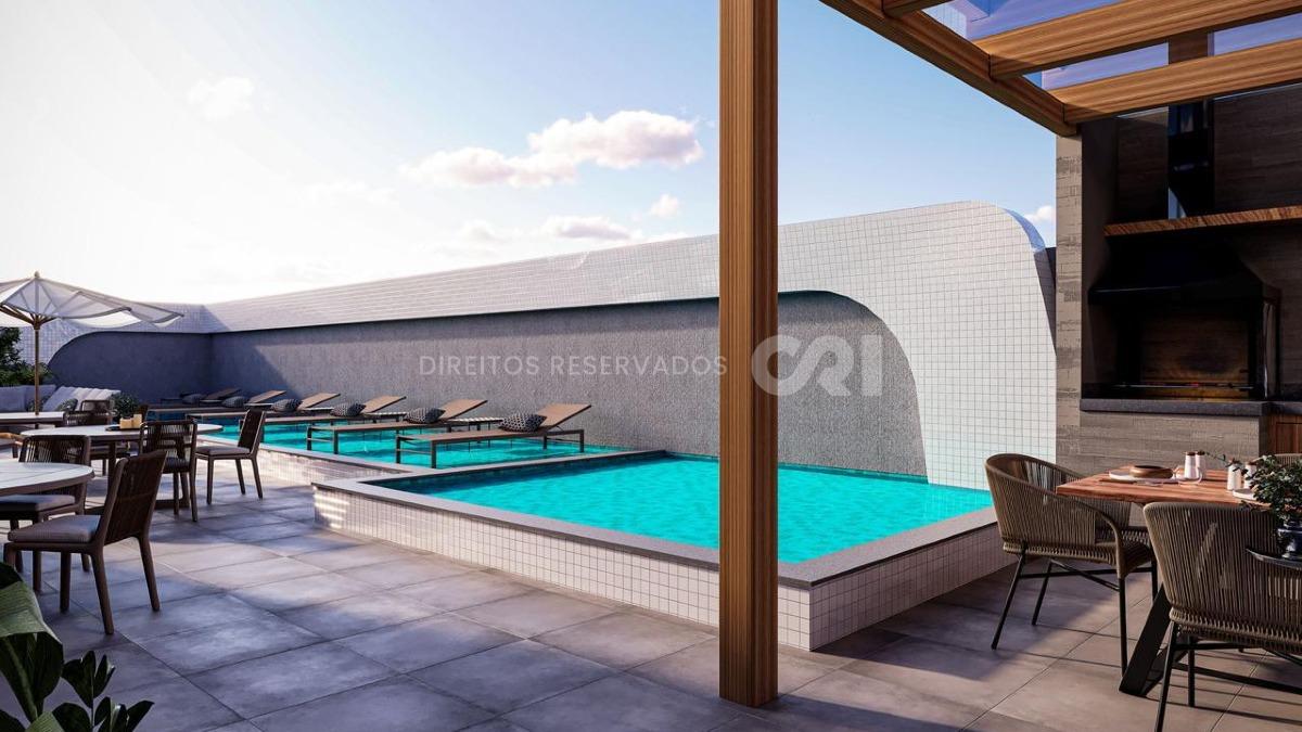 Flat com 1 suíte no Firenze Tower em Balneário Perequê, Porto Belo