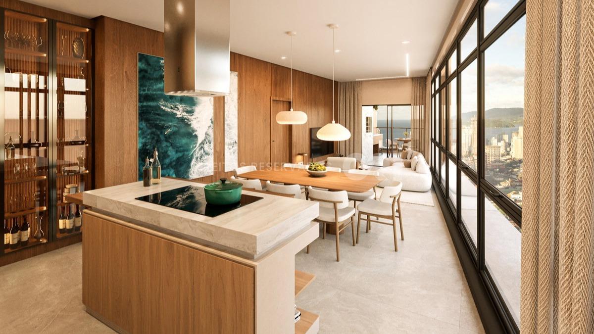 Apartamento 84m² com 2 Suítes no Edifício Meraki na Praia Brava em Itajaí