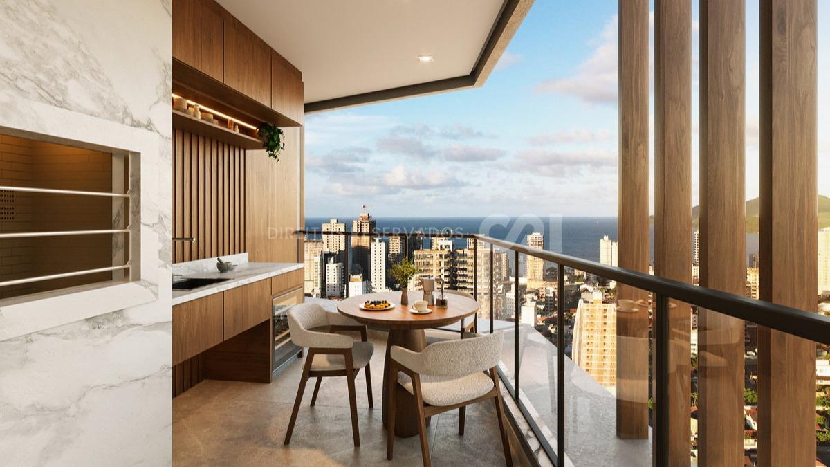 Apartamento 84m² com 2 Suítes no Edifício Meraki na Praia Brava em Itajaí