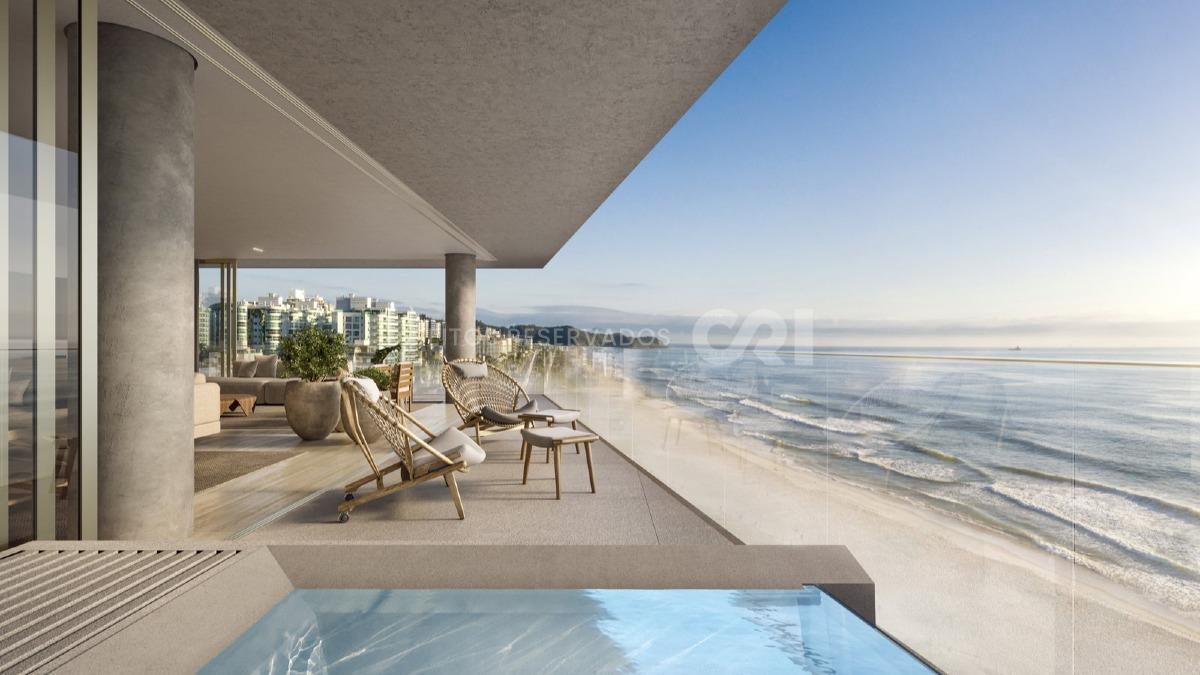 Apartamento no Edifício Bravo com 04 suítes na Praia Brava em Itajaí
