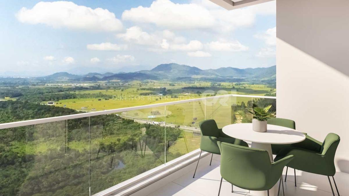Apartamento com 2 Suítes no Green Ville Home Club na Meia Praia em Itapema