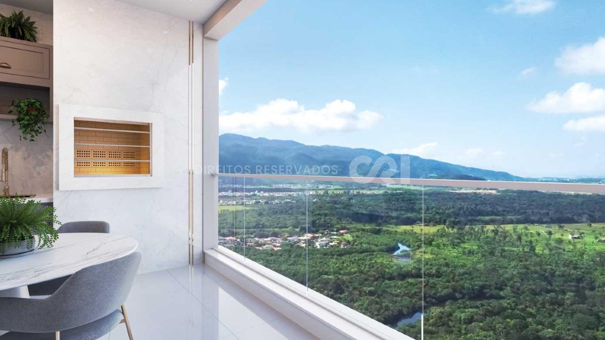 Apartamento com 2 Suítes no Green Ville Home Club na Meia Praia em Itapema