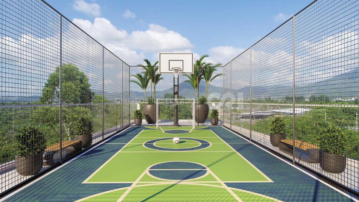 Apartamento com 2 Suítes no Green Ville Home Club na Meia Praia em Itapema