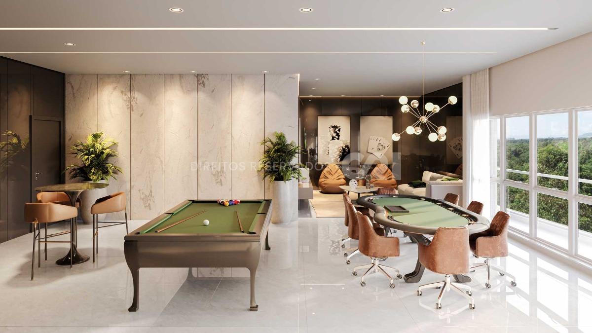 Apartamento com 2 Suítes no Green Ville Home Club na Meia Praia em Itapema