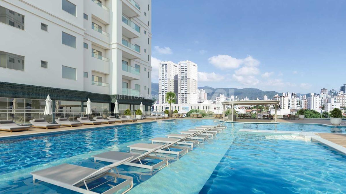 Apartamento com 2 Suítes no Green Ville Home Club na Meia Praia em Itapema