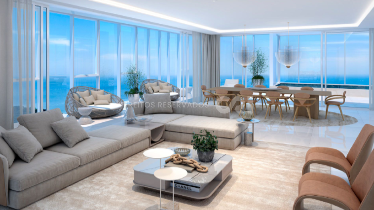 Apartamento com 4 suítes no Edifício Imperium Tower no Centro de Balneário Camboriú