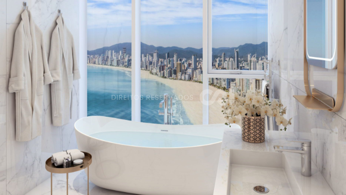 Apartamento com 4 suítes no Edifício Imperium Tower no Centro de Balneário Camboriú