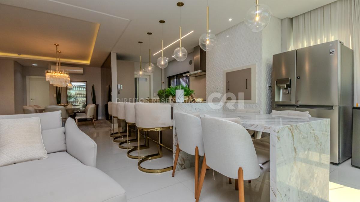 Apartamento com 4 suítes vista mar no Residencial Villa de Siena na Meia Praia em Itapema